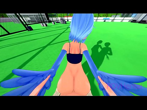 ❤️ Harpy monster msichana. Ponografia ya mkundu
